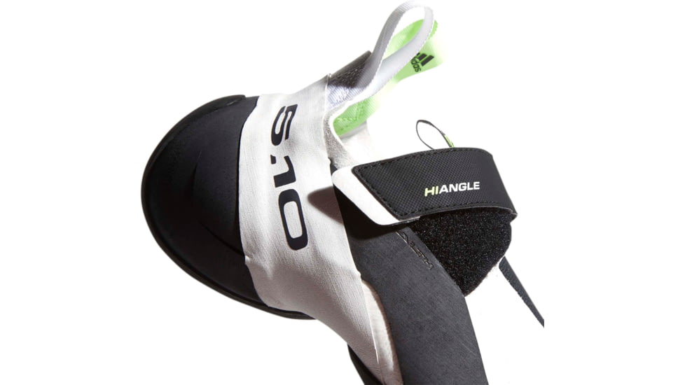 Five Ten Hiangle Climbing Shoes - Mens, Cloud White/Core Black/Signal Green, 7.5, EE9033-100-7.5