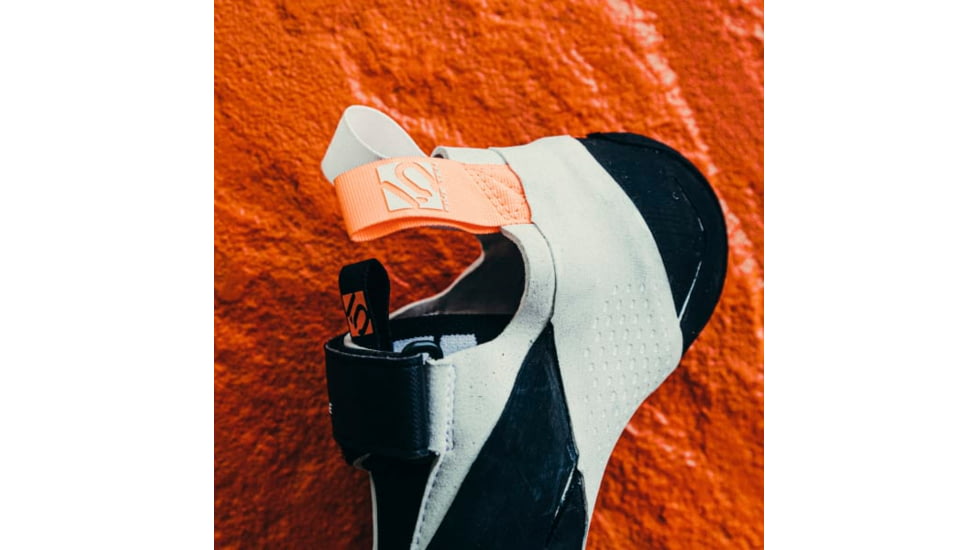 Five Ten Hiangle Shoes - Womens, Cloud White/Core Black/Signal Coral, 5.5, EE9071-100-5.5