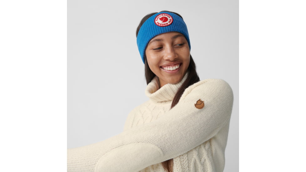 Fjallraven 1960 Logo Headband, Alpine Blue, One Size, F87082-538-OneSize