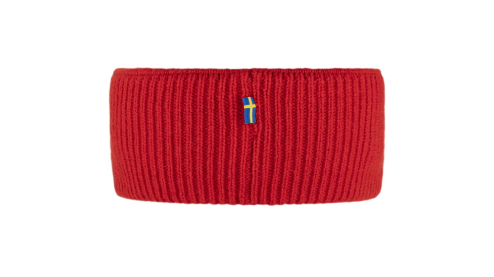 Fjallraven 1960 Logo Headband, True Red, One Size, F87082-334-OneSize