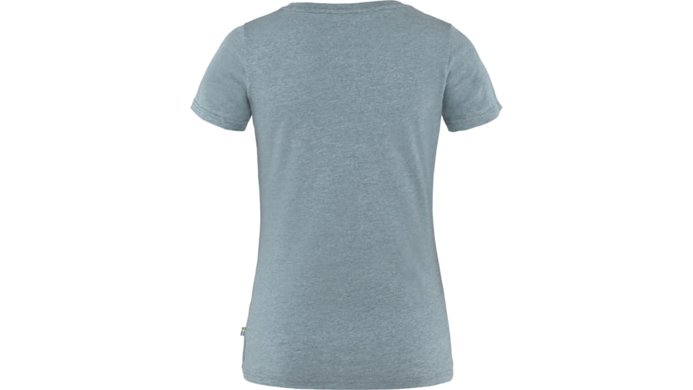 Fjallraven 1960 Logo T-Shirt - Womens, Indigo Blue/Melange, Extra Large, F83513-534-999-XL