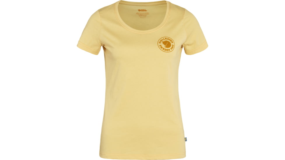 Fjallraven 1960 Logo T-Shirt - Womens, Mais Yellow, Small, F83513-133-S