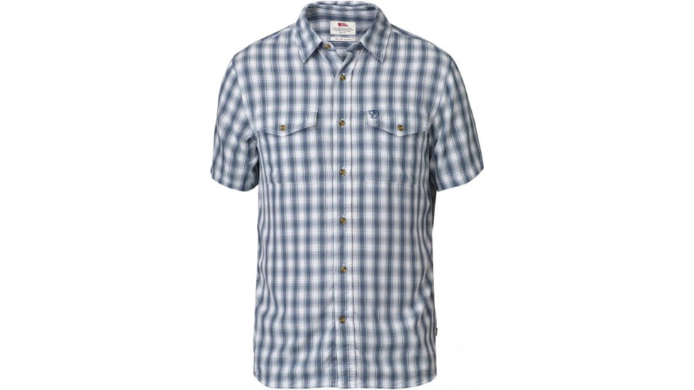 Fjallraven Abisko Cool Shirt Short Sleeve - Mens, Lake Blue, F81795-539-XXXL
