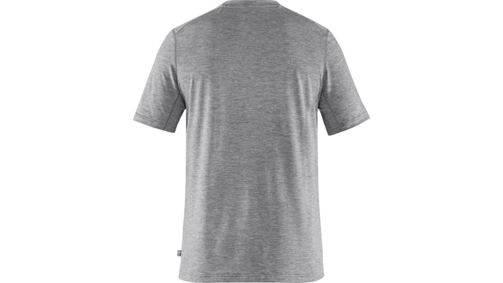 Fjallraven Abisko Day Hike Short Sleeve T-Shirt - Mens, Shark Grey, Large, F87197-016-L
