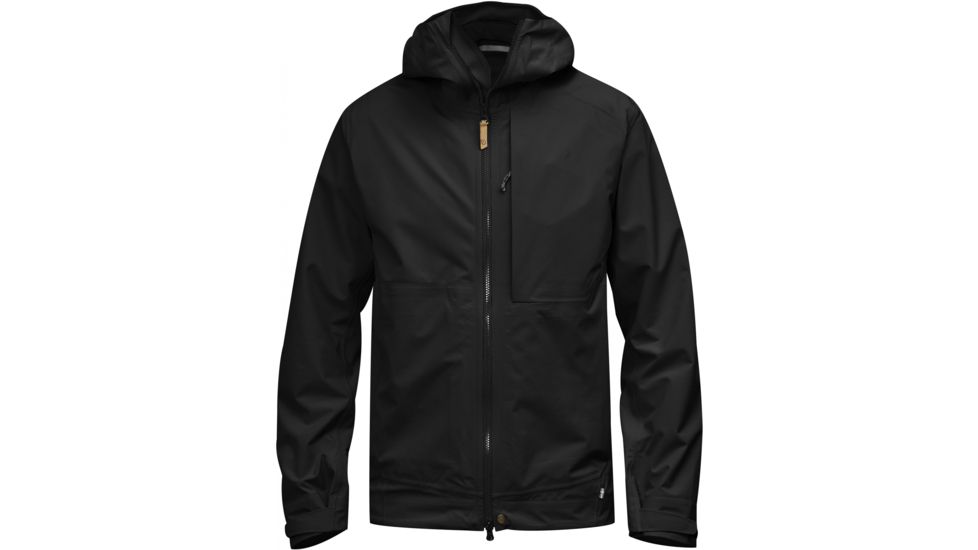 Fjallraven Abisko Eco-Shell Jacket - Men's-Black-Small