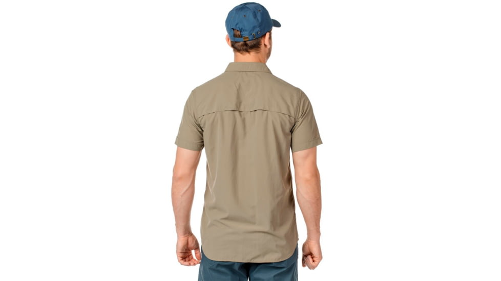 Fjallraven Abisko Hike SS Shirt - Men's, Medium, Savanna, F81533-235-M