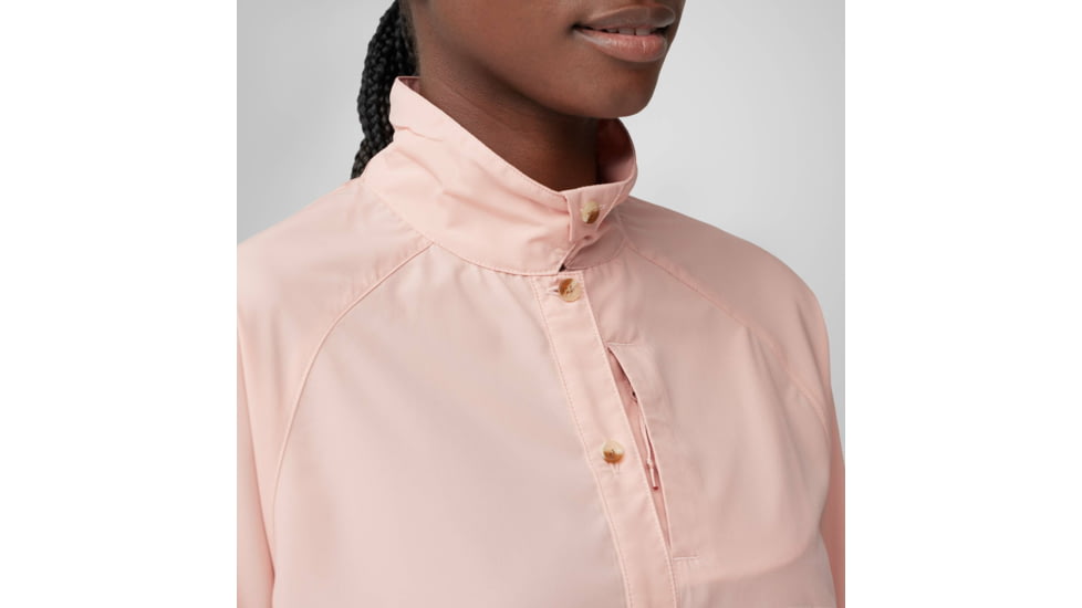 Fjallraven Abisko Hike Shirt - Womens, Chalk Rose, Extra Small, F14600167-302-XS