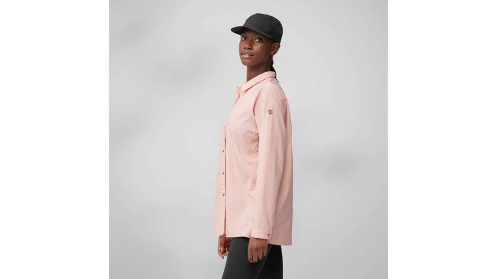 Fjallraven Abisko Hike Shirt - Womens, Chalk Rose, Extra Small, F14600167-302-XS
