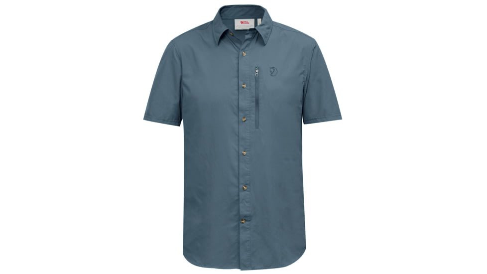 Fjallraven Abisko Hike SS Shirt - Men's, Extra Large, Dusk, F82268-042-XL