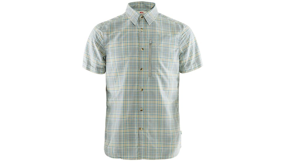 Fjallraven Abisko Hike SS Shirt - Men's, Medium, Shark Grey, F81533-016-M