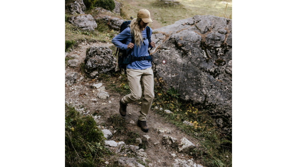 Fjallraven Abisko Hike Trousers - Womens, Fossil, 38/Small, F14200140-118-38/S