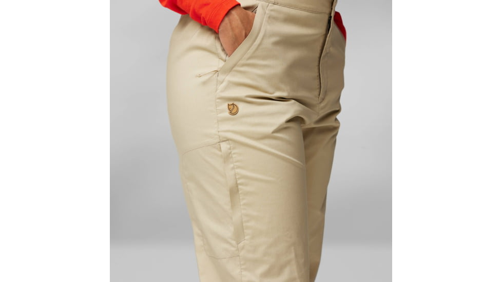 Fjallraven Abisko Hike Trousers - Womens, Fossil, 38/Small, F14200140-118-38/S