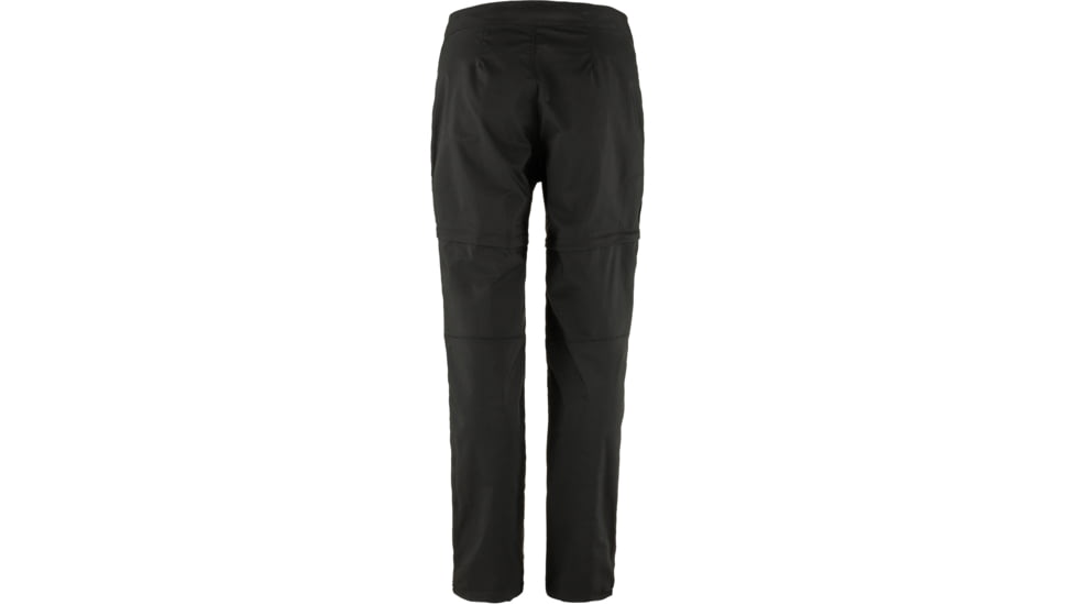 Fjallraven Abisko Hike Zip Off Trousers - Womens, Black, 48/Small, F14200169-550-48/S