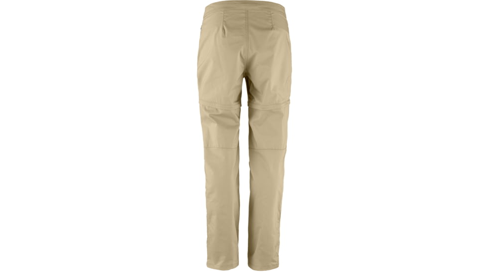 Fjallraven Abisko Hike Zip Off Trousers - Womens, Fossil, 38/Small, F14200169-118-38/S