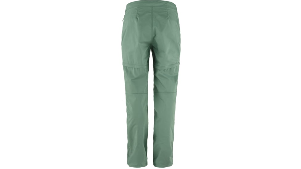 Fjallraven Abisko Hike Zip Off Trousers - Womens, Patina Green, 34/R, F14200169-614-34/R