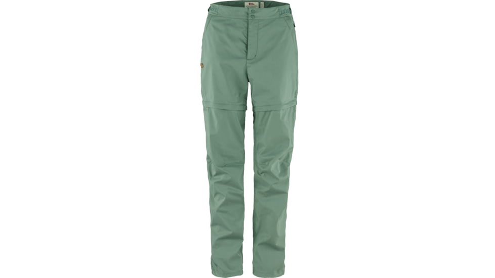 Fjallraven Abisko Hike Zip Off Trousers - Womens, Patina Green, 34/R, F14200169-614-34/R
