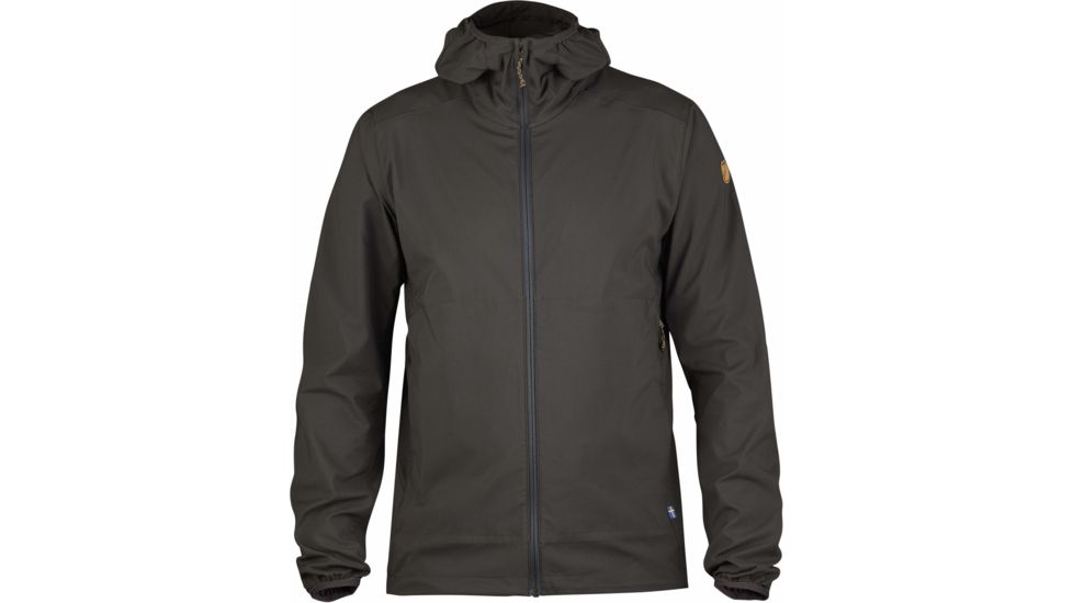 Fjallraven Abisko Hybrid Breeze Jacket - Men's-Dark Grey-Small