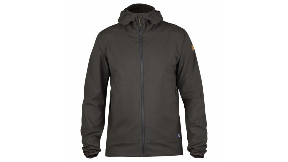 Fjallraven Abisko Hybrid Windbreaker - Mens, Dark Grey, 2XL, F82484-30-XXL