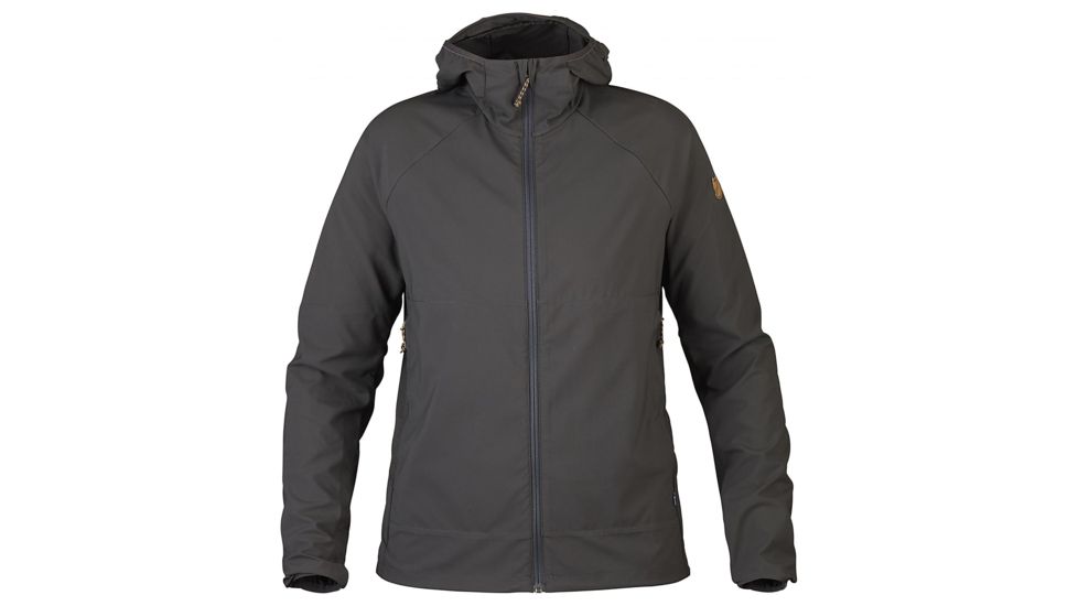 Fjallraven Abisko Hybrid Windbreaker - Womens, Dark Grey, Extra Large, F89825-30-XL