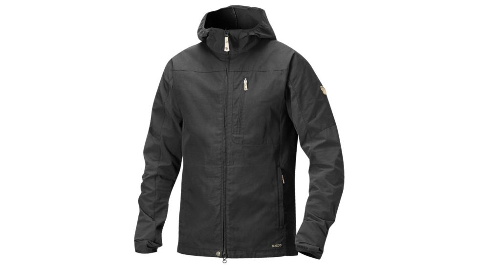 Fjallraven Abisko Jacket - Men's-Black-X-Large