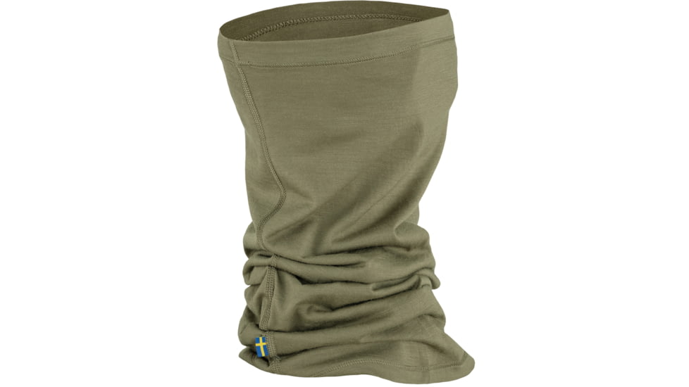 Fjallraven Abisko Lite Neck Gaiter, Light Olive, One Size, F87081-622-OneSize