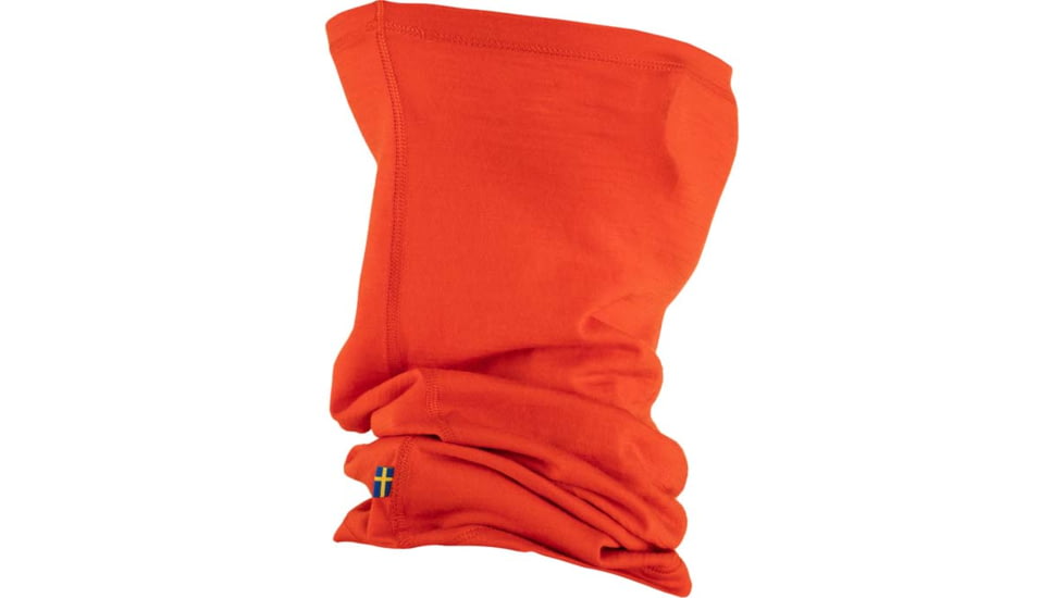 Fjallraven Abisko Lite Neck Gaiter - Unisex, Flame Orange, One Size, F87081-214-OneSize