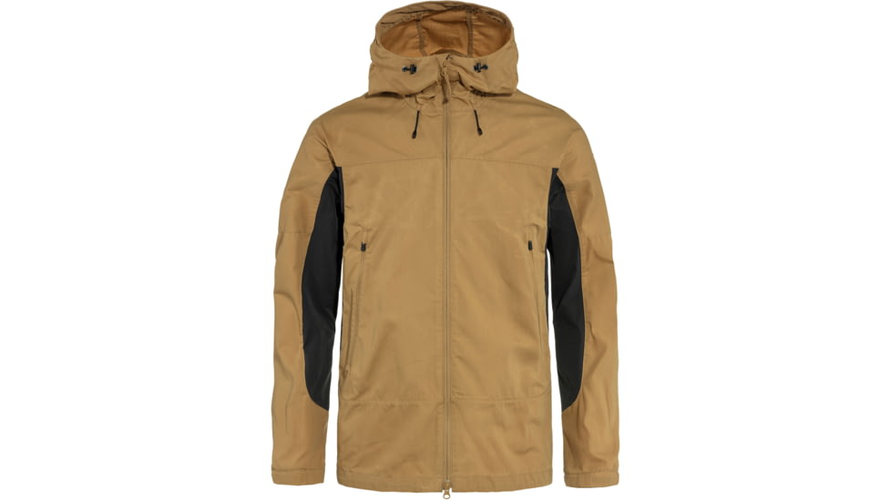 Fjallraven Abisko Lite Trekking Jacket - Mens, Buckwheat Brown/Dark Grey, Small, F86132-232-030-S
