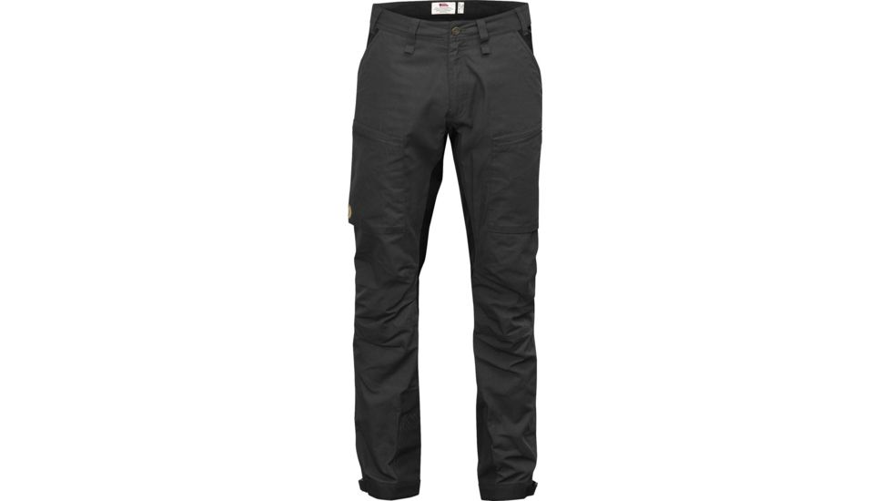 Fjallraven Abisko Lite Trekking Trousers - Mens, Dark Grey, 50 Waist, Long Inseam, F82890-030-50