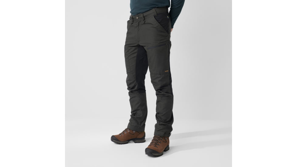 Fjallraven Abisko Lite Trekking Trousers - Mens, Dark Grey/Black, 56/Small, F12200174-30-550-56/S