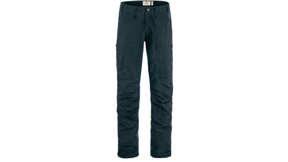 Fjallraven Abisko Lite Trekking Trousers - Mens, Dark Navy/Mountain Blue, 46/Small, F12200174-555-570-46/S