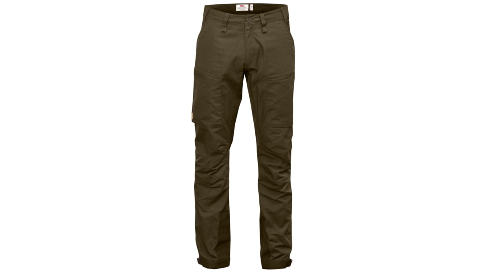 Fjallraven Abisko Lite Trekking Trousers - Mens, Dark Olive/Dark Olive, US 41-42/EU 60, Regular Inseam, F82890R-633-633-60