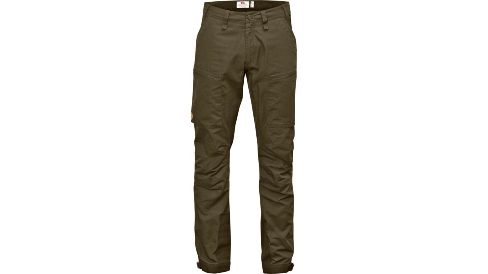 Fjallraven Abisko Lite Trekking Trousers Mens, Dark Olive/Dark Olive, 44 F82890-633-633-44