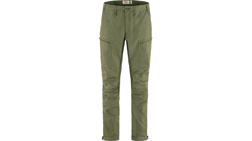 Fjallraven Abisko Lite Trekking Trousers - Men's, Green/Laurel Green, 54/Regular, F82890R-620-625-54/R