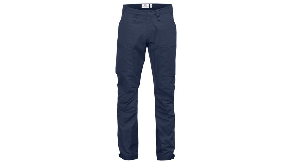 Fjallraven Abisko Lite Trekking Trousers - Mens, Storm, 46 Waist, Long Inseam, F82890-638-46