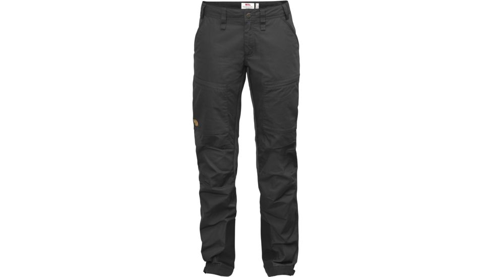 Fjallraven Abisko Lite Trekking Trousers - Women's-Dark Grey/Black-EU 44