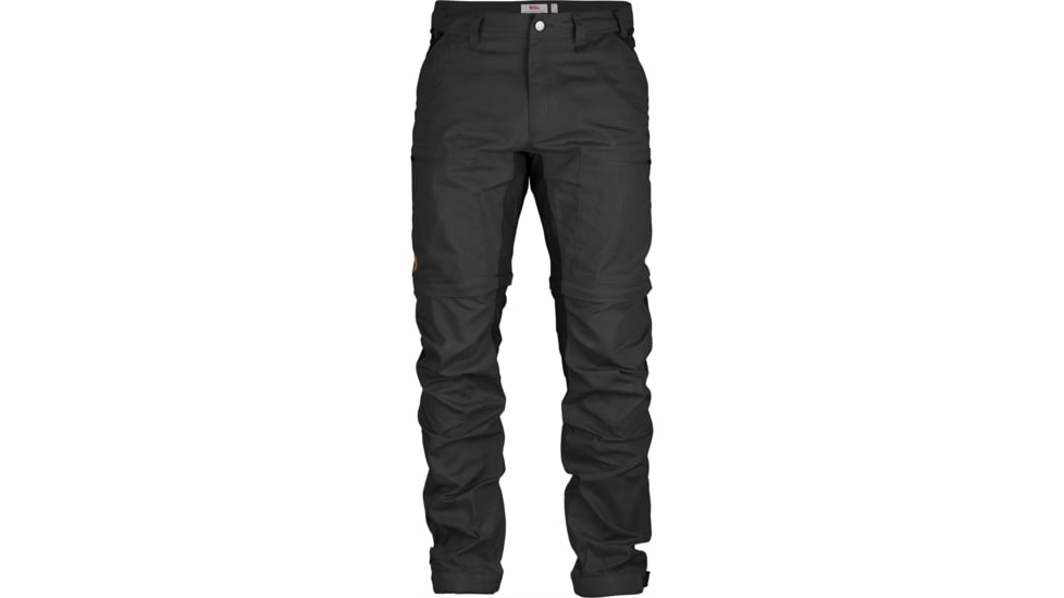 Fjallraven Abisko Lite Trekking Zip-Off Trouser - Mens, Dark Grey/Black, 46/Large, F12200175-30-550-46/L