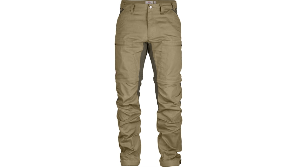 Fjallraven Abisko Lite Trekking Zip-Off Trouser - Mens, Sand/Tarmac, 56/Small, F12200175-220-246-56/S