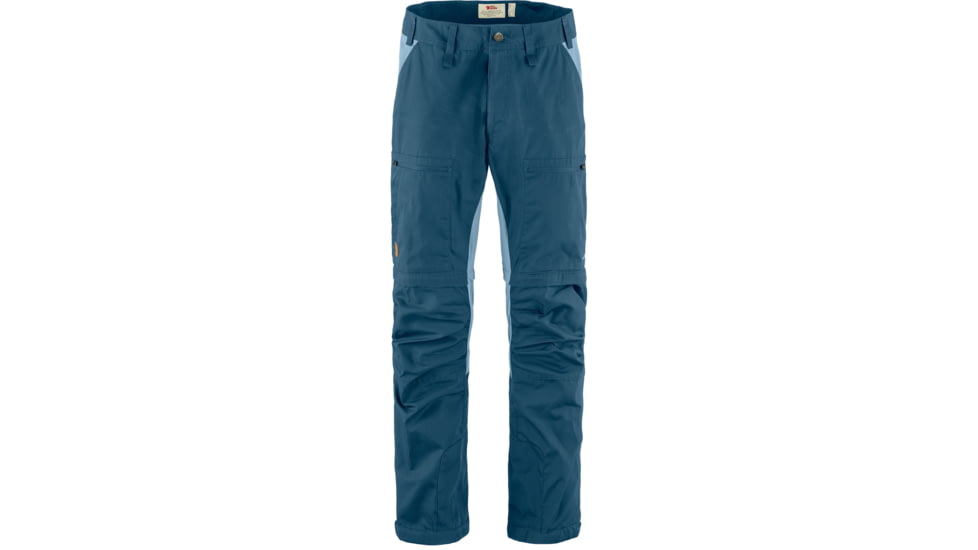 Fjallraven Abisko Lite Trekking Zip-off Trousers - Mens, Regular, Indigo Blue/Dawn Blue, 46, F81535R-534-543-46