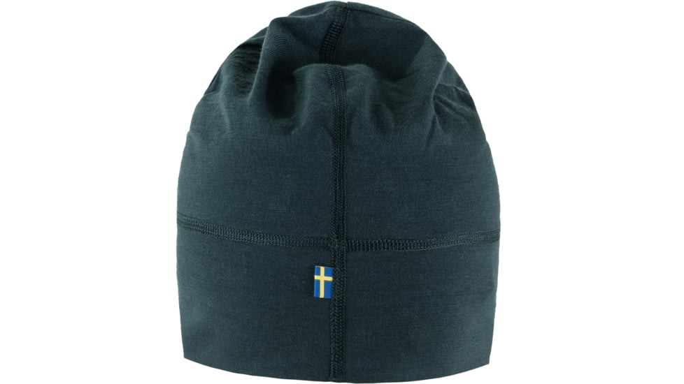 Fjallraven Abisko Lite Wool Beanie, Dark Navy, One Size, F87080-555-OneSize