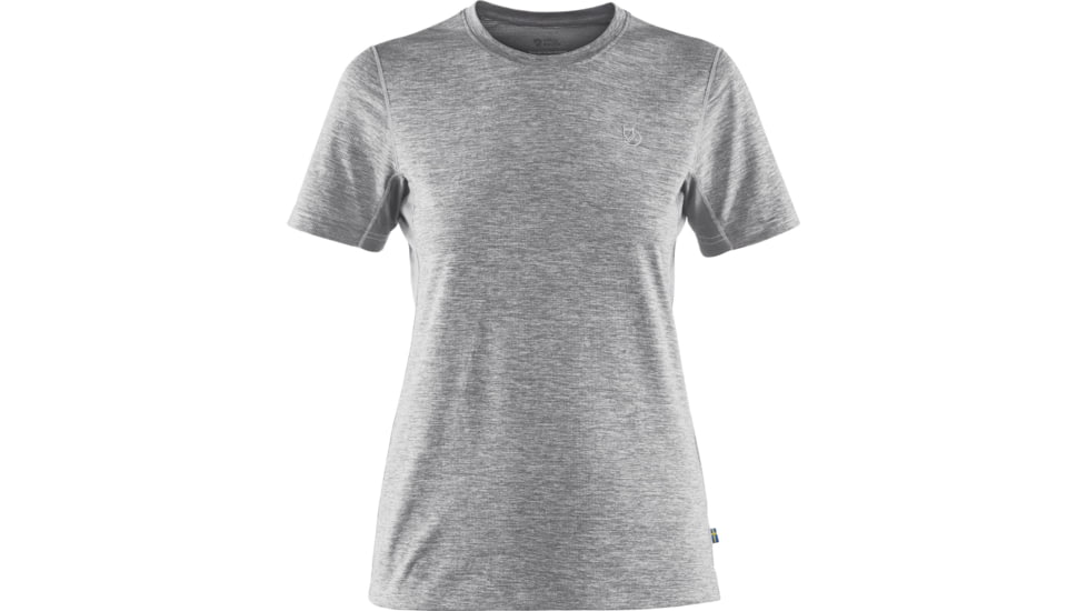 Fjallraven Abisko Mesh Short Sleeve T-Shirt - Womens, Shark Grey, Small, F84107-016-S