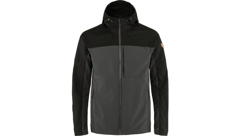 Fjallraven Abisko Midsummer Jacket - Mens, Dark Grey/Black, Extra Large, F81151-030-550-XL
