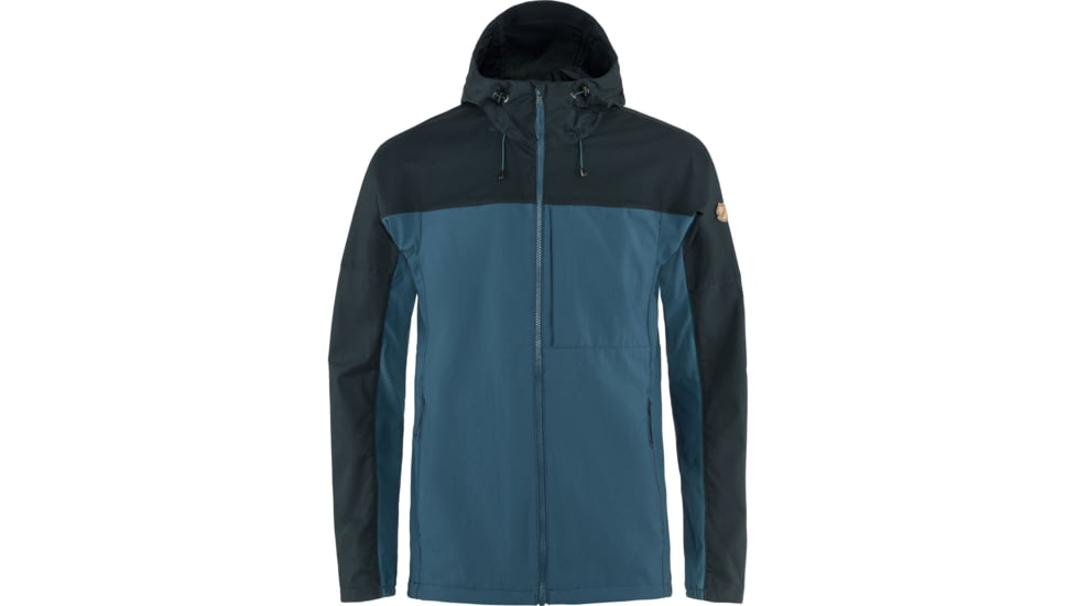 Fjallraven Abisko Midsummer Jacket - Mens, Indigo Blue/Dark Navy, Medium, F81151-534-555-M