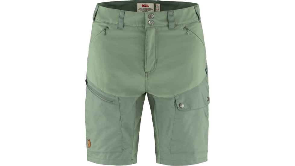 Fjallraven Abisko Midsummer Shorts - Womens, Jade Green/Patina Green, 38, F89857-613-614-38