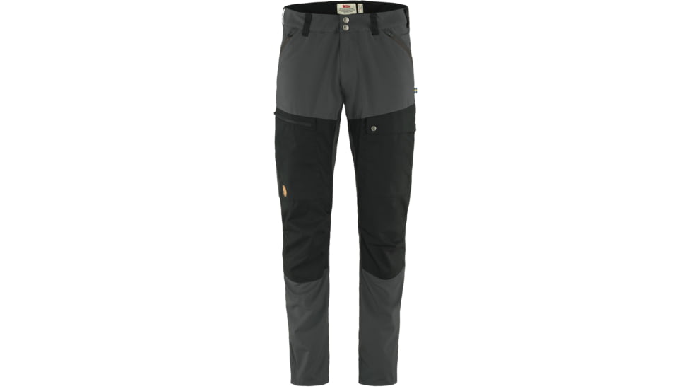 Fjallraven Abisko Midsummer Trousers - Mens, Dark Grey/Black, 48/Large, F12200172-30-550-48/L