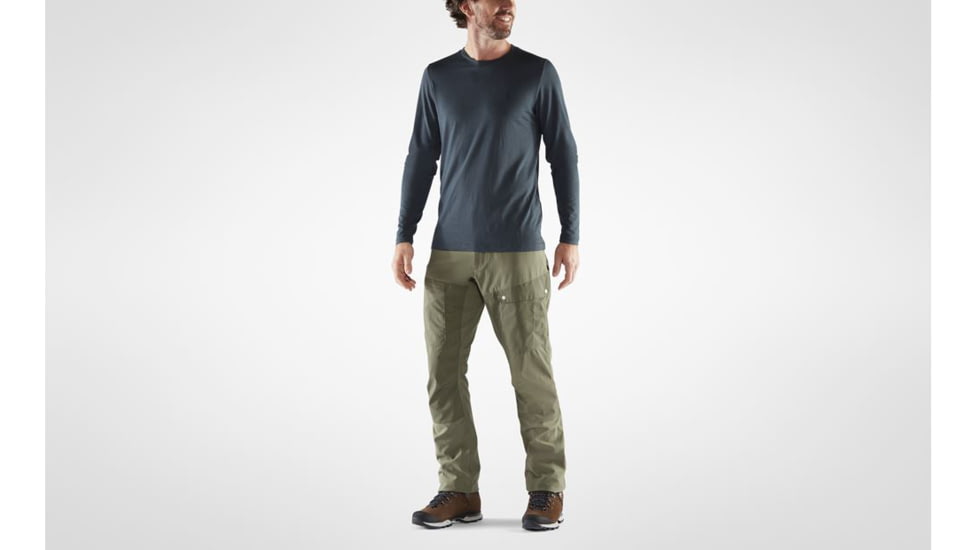 Fjallraven Abisko Midsummer Trousers - Mens, Savanna/Light Olive, 46, Regular, F81152R-235-622-46