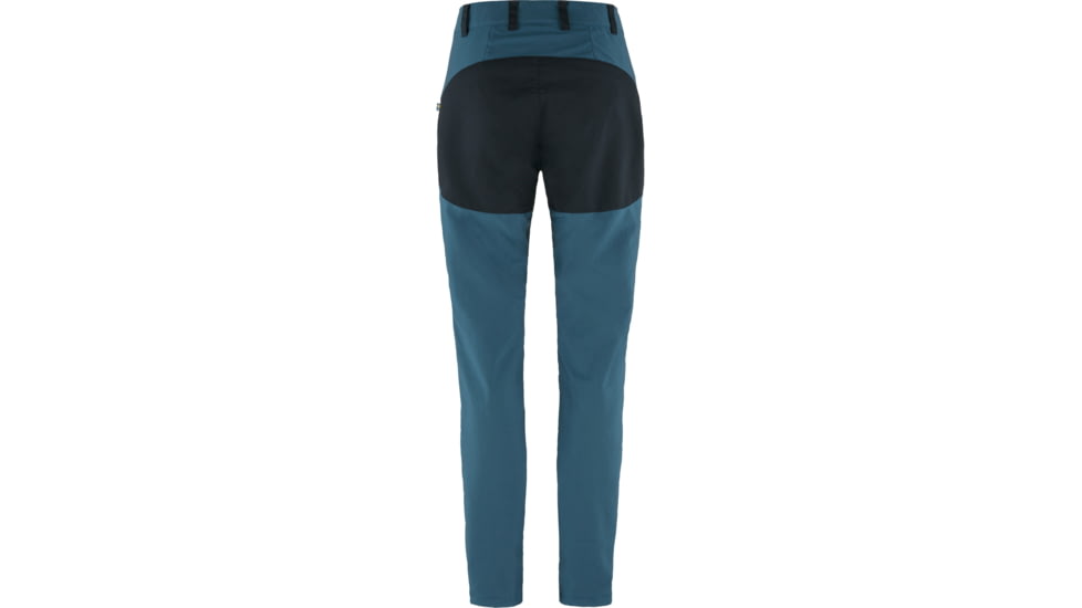 Fjallraven Abisko Midsummer Trousers - Womens, Indigo Blue/Dark Navy, 42, F89827-534-555-42