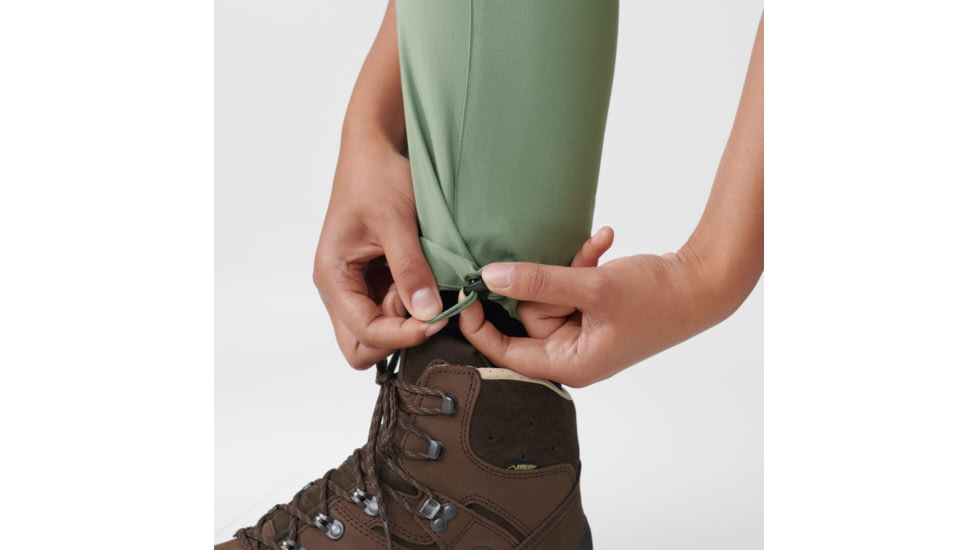 Fjallraven Abisko Midsummer Trousers - Womens, Jade Green/Patina Green, 46, F89827-613-614-46