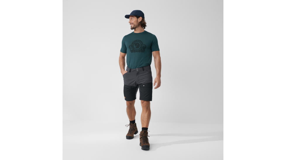 Fjallraven Abisko Midsummer Zip Off Trousers - Mens, Dark Grey/Black, 52, F81154-030-550-52