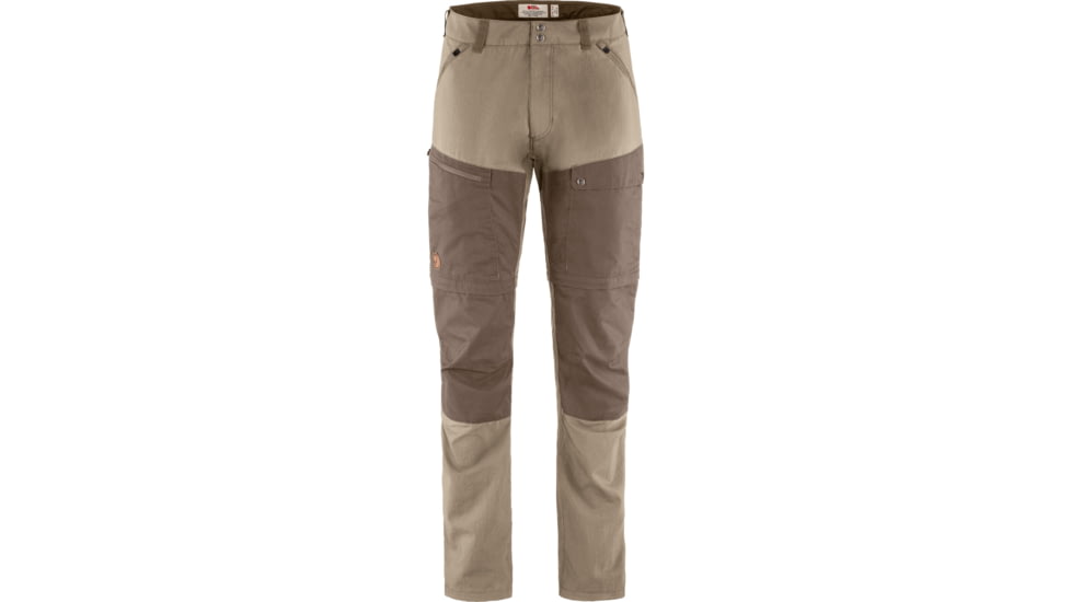 Fjallraven Abisko Midsummer Zip Off Trousers - Mens, Fossil/Suede Brown, 50/Large, F12200171-118-244-50/L