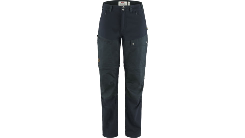 Fjallraven Abisko Midsummer Zip Off Trousers - Womens, Dark Navy, 34, F89834-555-34